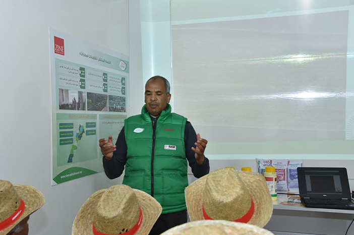 caravane Partenariat entre AMAROC, ZINE CEREALES et BASF